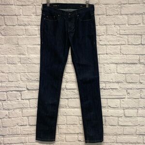 Fresh Ink Long Inseam Dark Wash Jeans Sz 25